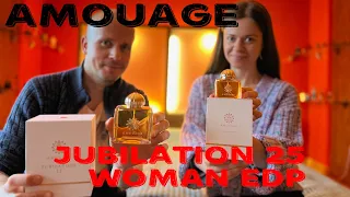 Amouage - Jubilation 25 Woman EDP niche fragrance unboxing and review #juliscent