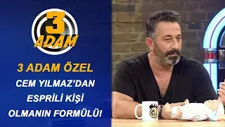 Cem Yılmaz'dan Esprili Kişi Olma Taktikleri! | 3 Adam