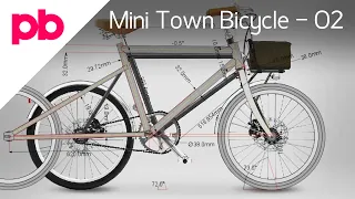 BikeCAD - Mini Town Bicycle 02
