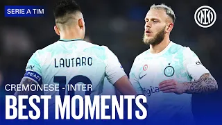 CREMONESE 1-2 INTER | BEST MOMENTS | PITCHSIDE HIGHLIGHTS 👀⚫🔵