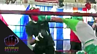 Manny Pacquiao vs Amir Khan Sparring (Enhanced Footage) - Artorias Boxing