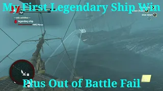 Assassin's Creed IV: Black Flag (Nintendo Switch) My First Legendary Ship Win + Fail