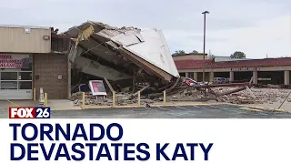 Tornado hits Katy: Resident was in his car when it happened, shares experience