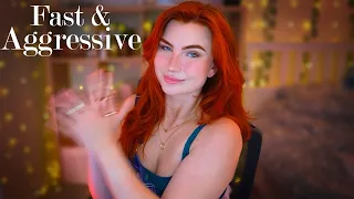 ASMR Super FAST, Super AGGRESSIVE Hand Sounds for Tingle OVERLOAD