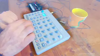 1st coffee jam on Elektron Cycles SYSTEM OF THE TIMES: Model:Cycles & Korg NTS-1 quarantune Impro