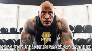 Dwayne the rock Johnson | Back Workout #bodybuilding #motivation#dwaynejohnson#therock#DAJMOTIVATION