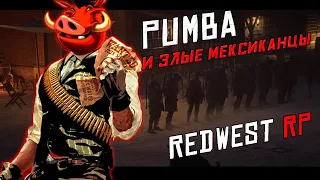 RDR 2 RP - RedWestRP Злые мексиканцы и Пумба! Стрим № 1