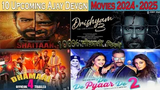 Ajay Devgan 10 Biggest Upcoming Movies 2024 - 2025 | Ajay Devgn Upcoming Movies list 2024- 2025