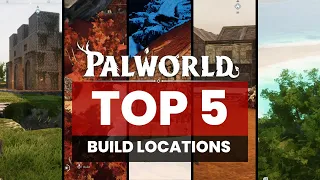 PALWORLD TOP 5 LOCATIONS TO BUILD- Ideal land, ore, eggs, treasure spawns WITH COORDINATES