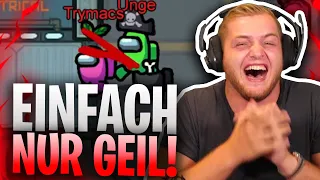 😂😎Meine All TIME beste IMPOSTER Runde mit @ungespielt! | Among Us