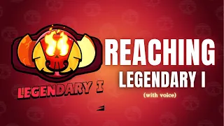 Reaching Legendary I in ranked (with voice) | Brawl Stars