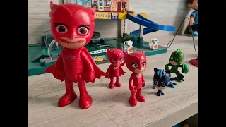 Mostrando meus brinquedos do pj masks