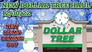 NEW DOLLAR TREE HAUL 🤑 12/30/22 NEW ITEMS COMING OUT