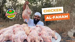 Grilled Chicken at Home Without Oven (Al Faham Arabic) | Alfaham Chicken | Arabian Grilled Chicken