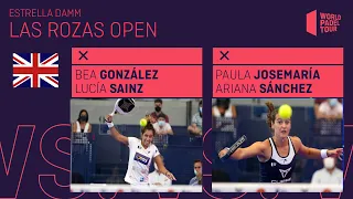 🇬🇧 Semifinal Hightligths Sainz/González Vs Josemaría/Sánchez Estrella Damm Las Rozas Open