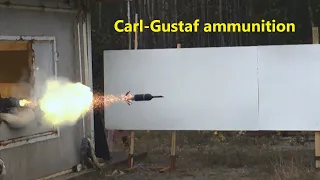 Carl-Gustaf system: HEAT 655 CS ammunition trial