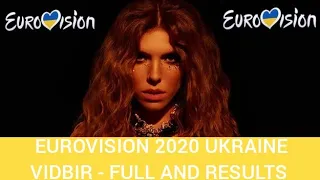 Eurovision 2020 | Vidbir 2020 - Full And Results |