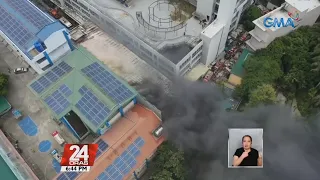 Fire hits Pasig hospital | 24 Oras