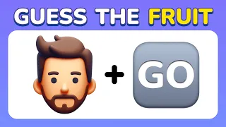 Guess the Fruit by Emoji - 35 Levels Emoji Quiz 🍓🍏🍉