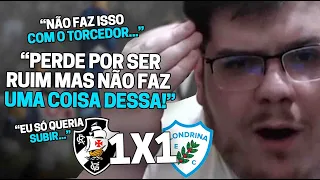 CASIMIRO MUITO CHATEADO REAGE: VASCO 1X1 LONDRINA PELA SÉRIE B 2022 | Cortes do Casimito