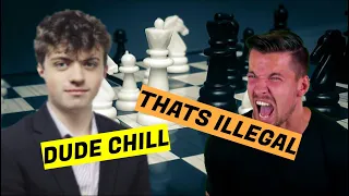 Chess Hustler Rages Claiming Grandmaster Played Illegal Move #shorts