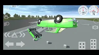 баг на сильное ломание машины simple car crash