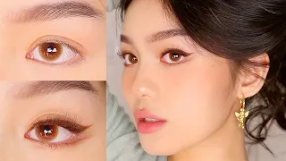 EYELIFT MAKEUP FOR DOWNTURNED EYES (HOODED ASIAN EYES) 💫 Jessica Vu