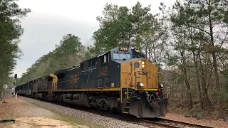 CSX Local F784-15 (of January) heads out of Columbia through Arcadia Lakes on the Hamlet Subdivision