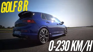 Volkswagen Golf 8 R : 0-250 km/h