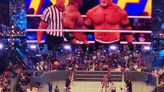 Goldberg Vs Bobby Lashley Full Title Match WWE Summerslam 2021 Allegiant Stadium Las Vegas