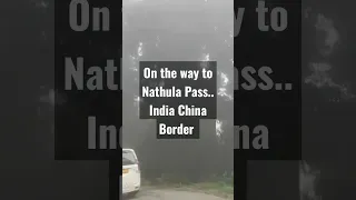 Beauty of Roads On the way to Nathula Pass.. Indo China Border | 26 August 2022