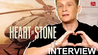 Matthias Schweighöfer HEART OF STONE Interview (2023) // Netflix