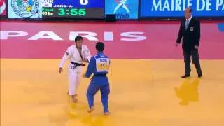 Judo Grand Slam Paris 2013: Final -60kg  TAKATO, Naohisa (JPN) -  JANG, Jin-Min (KOR)