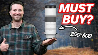 Why I'm BUYING the Canon RF 200-800 & SELLING RF 800