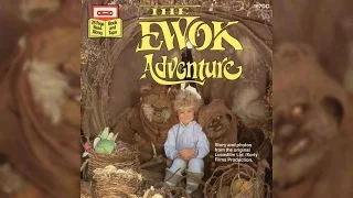 1984 The Ewok Adventure Read-Along Story Book and Cassette