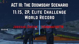 GTA Online ACT III: The Doomsday Scenario World Record (11:15, Elite Challenge, 2P)