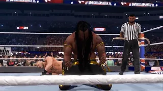 WWE 2K24 My Rise - Leo Maximus Vs Brock Lesnar Undisputed Universal World Heavyweight Championship