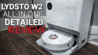 Lydsto W2 All-in-One Self-Cleaning & Emptying Robot Vacuum Detailed REVIEW