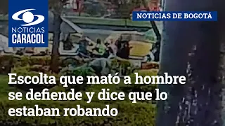 ¿Intolerancia o defensa propia? Escolta que mató a hombre se defiende y dice que lo estaban robando