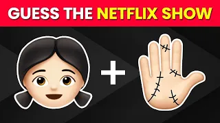 Can You Guess the NETFLIX SHOW by Emoji? 📺🍿 | Emoji Quiz