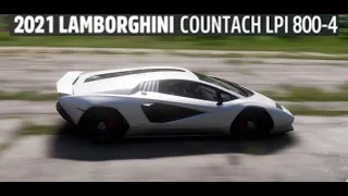 Airstrip Jump Stock vs Tuned Sound 2021 Lamborghini Countach LPI 800-4 #fh5
