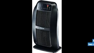 Honeywell HeatGenius Ceramic Heater, Black – Easy to Use Space Heater with Multi-Directional Heating