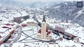 Brașovul văzut de sus - 05.04.2023!