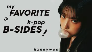 my TASTE in kpop (b-sides version) | hxneywoo