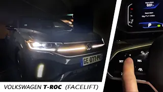 Disappointment inside the 2022 2023 VW T ROC - Discovering the night mood lighting