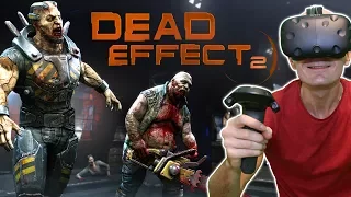 Dead Effect 2 VR HTC Vive Gameplay & Giveaway - This is better than DOOM 3 BFG in VR!