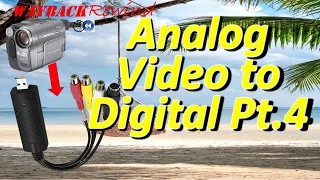 How To Convert Analog to Digital pt 4 - AV to USB Adapter Digital Converter