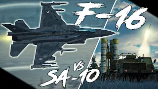 Polski F-16 vs Batalion S-300 - Misja S.E.A.D w Symulatorze DCS World | DCS Polska VR