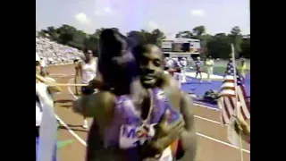 Sandra Farmer & David Patrick - Men's & Women's 400m Hurdles Finals - 1992 U.S. Olympic Trials