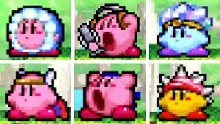Kirby: Nightmare in Dream Land - All Copy Abilities